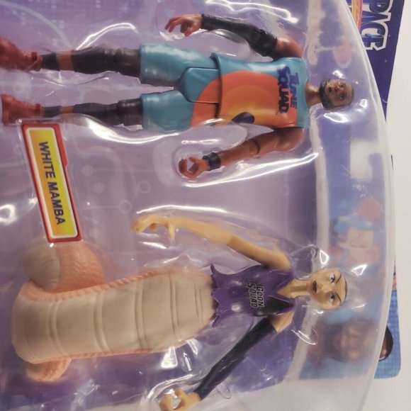 Space Jam: A New Legacy Season 1 Buddy Figure 2 Pack- Lebron & White Mamba - Picture 4 of 4